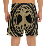 Viking Tree Of Life Print Men's Split Running Shorts