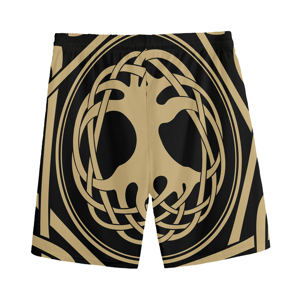 Viking Tree Of Life Print Men's Sports Shorts