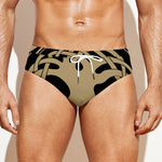 Viking Tree Of Life Print Men's Swim Briefs
