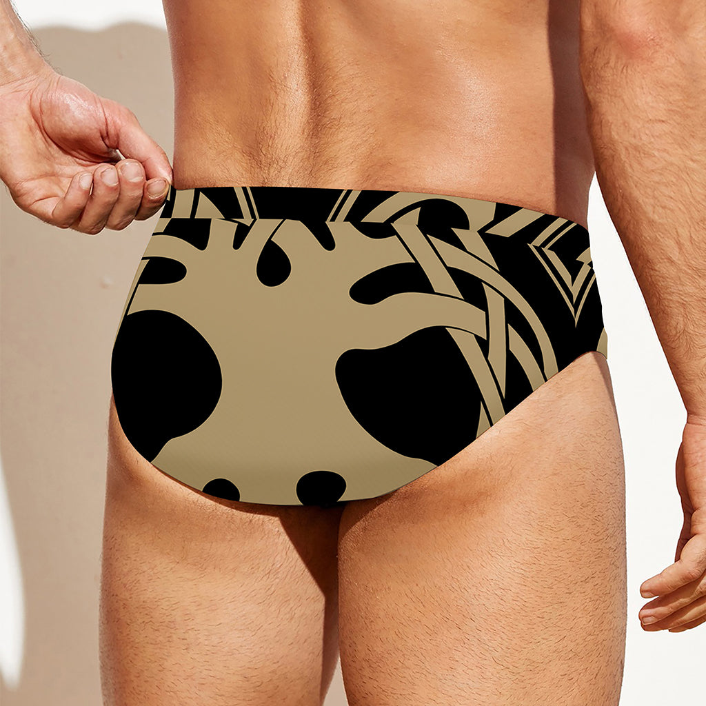 Viking Tree Of Life Print Men's Swim Briefs