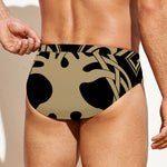 Viking Tree Of Life Print Men's Swim Briefs