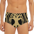 Viking Tree Of Life Print Men's Triangle Swim Briefs