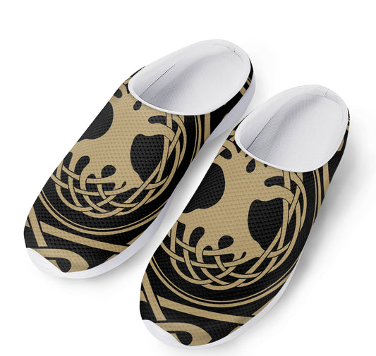 Viking Tree Of Life Print Mesh Casual Shoes