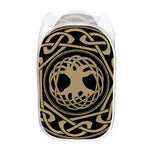 Viking Tree Of Life Print Mesh Laundry Hamper
