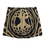 Viking Tree Of Life Print Mesh Shorts