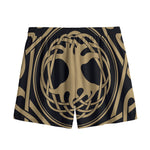 Viking Tree Of Life Print Mesh Shorts