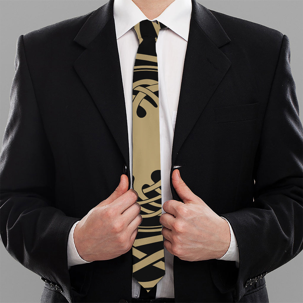 Viking Tree Of Life Print Necktie