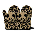 Viking Tree Of Life Print Oven Mitts