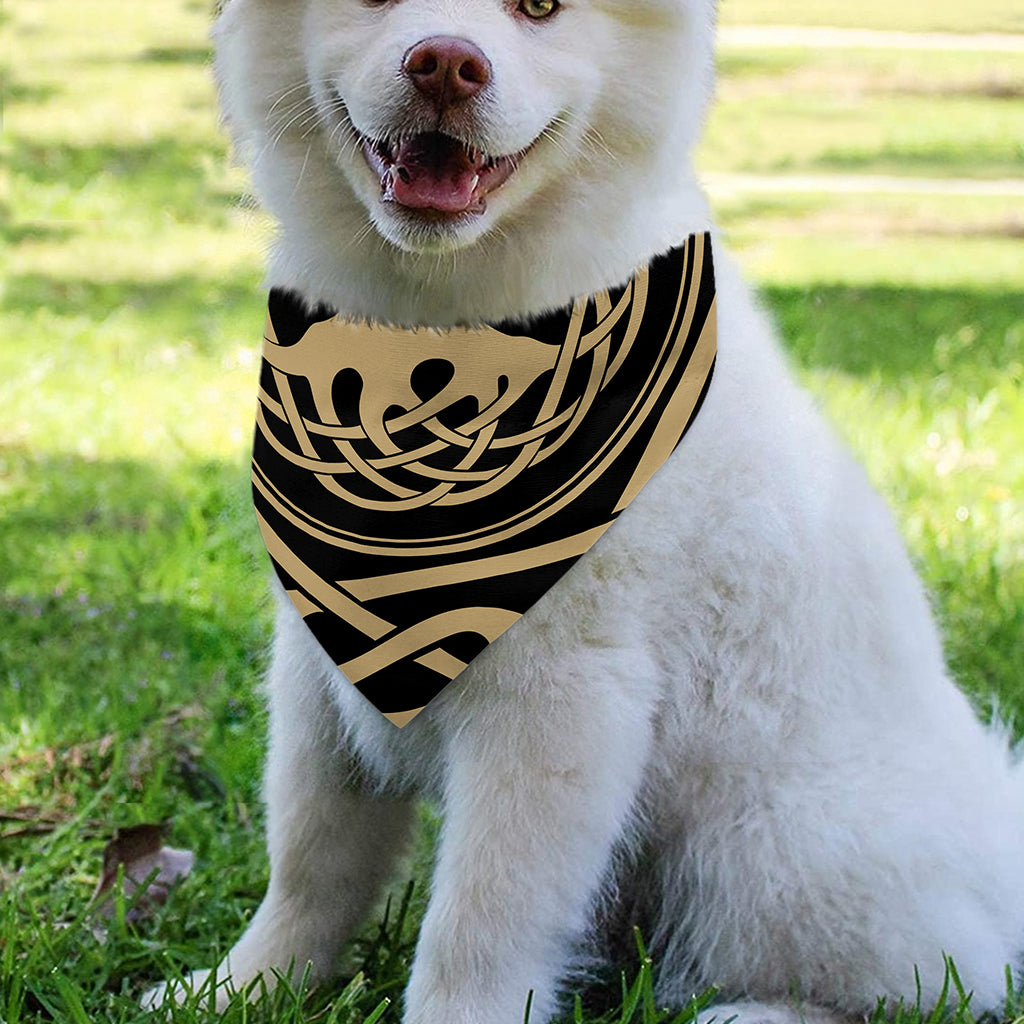 Viking Tree Of Life Print Over The Collar Dog Bandana