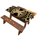 Viking Tree Of Life Print Picnic Table Cover