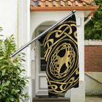 Viking Tree Of Life Print Polyester Flag