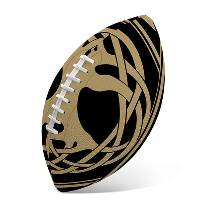 Viking Tree Of Life Print Rugby Ball