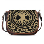 Viking Tree Of Life Print Saddle Bag