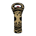 Viking Tree Of Life Print Single Neoprene Wine Tote