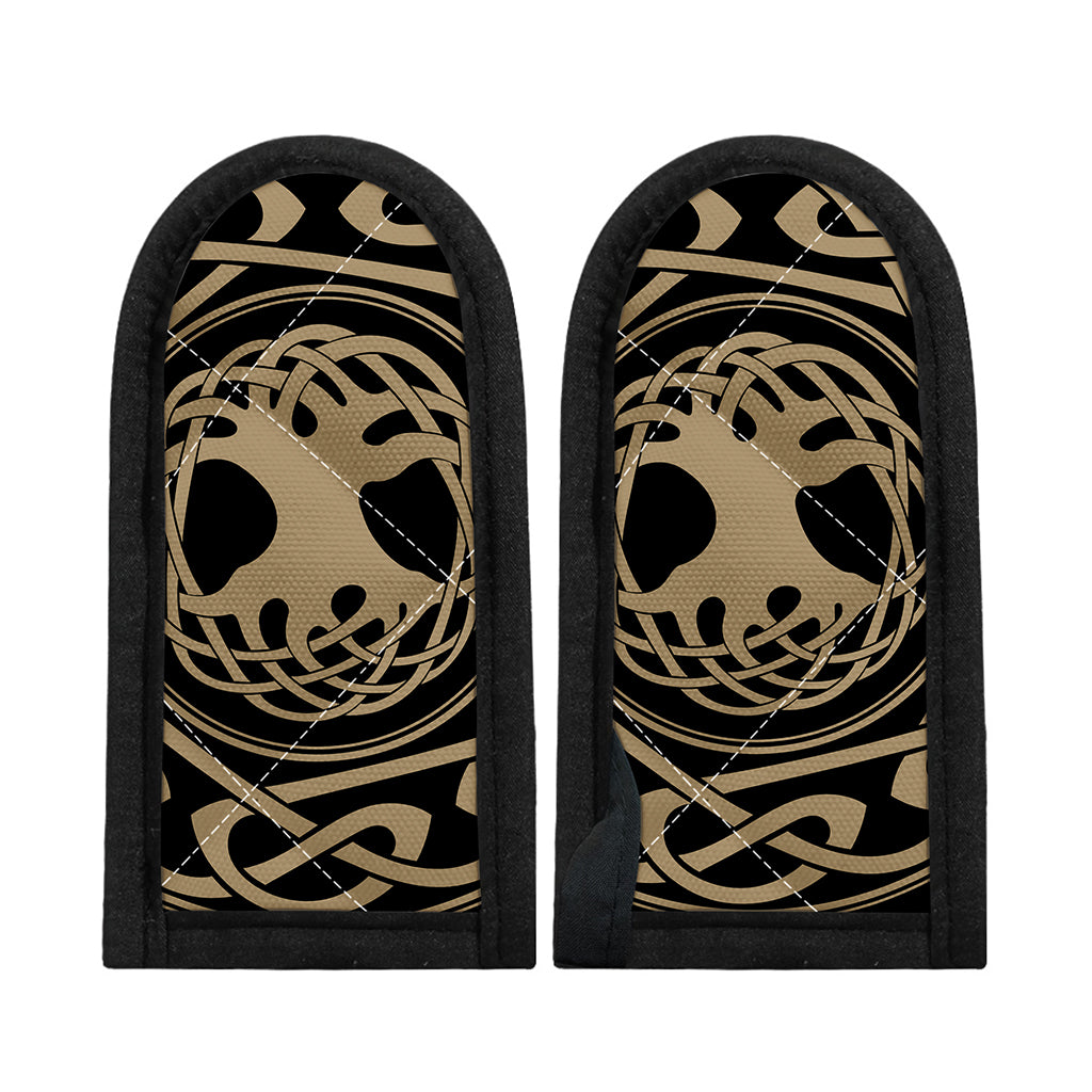 Viking Tree Of Life Print Skillet Handle Cover