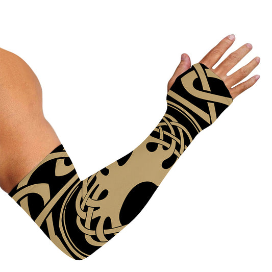 Viking Tree Of Life Print Sun Protection Arm Sleeves