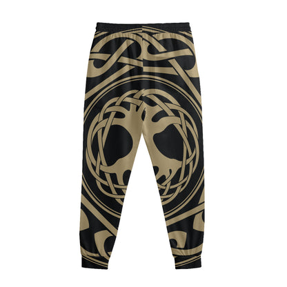 Viking Tree Of Life Print Sweatpants