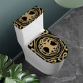Viking Tree Of Life Print Toilet Lid And Tank Cover Set