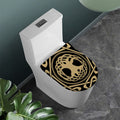 Viking Tree Of Life Print Toilet Lid Cover