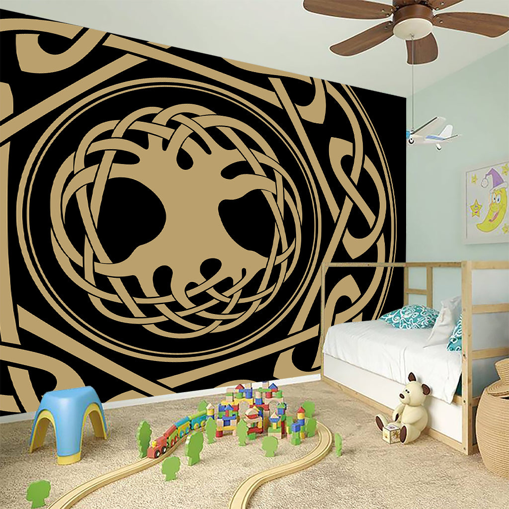 Viking Tree Of Life Print Wall Sticker