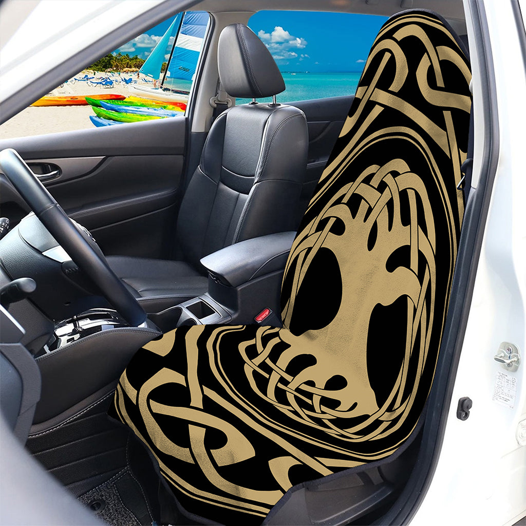 Viking Tree Of Life Print Waterproof Car Seat Cover