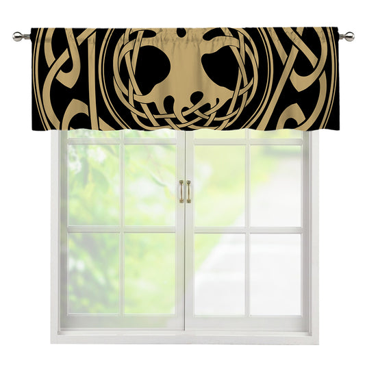 Viking Tree Of Life Print Window Valance