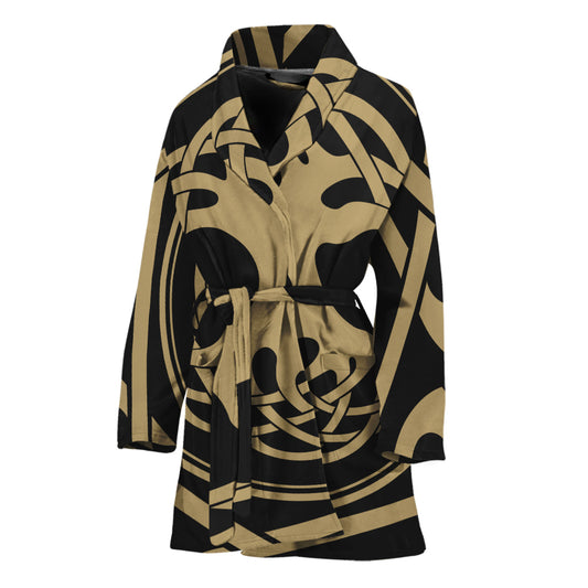 Viking Tree Of Life Print Women's Bathrobe