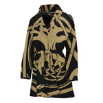 Viking Tree Of Life Print Women's Bathrobe