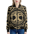 Viking Tree Of Life Print Women's Bomber Jacket