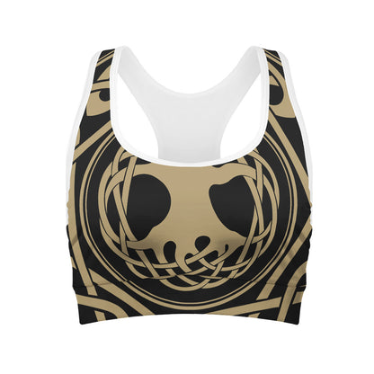 Viking Tree Of Life Print Women's Sports Bra