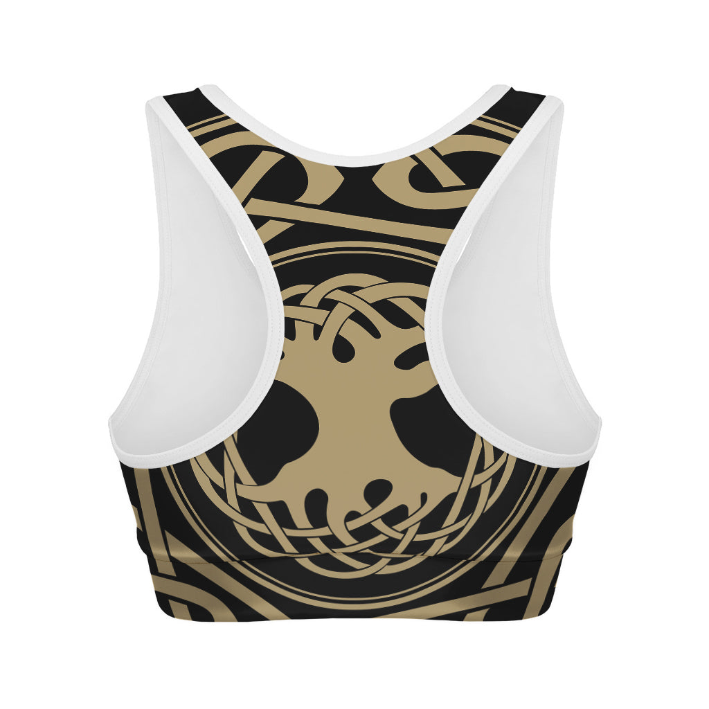 Viking Tree Of Life Print Women's Sports Bra