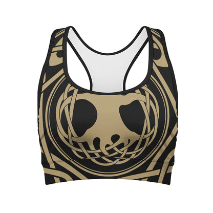Viking Tree Of Life Print Women's Sports Bra