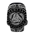 Viking Triple Horn Of Odin Print Baby Seat Cover