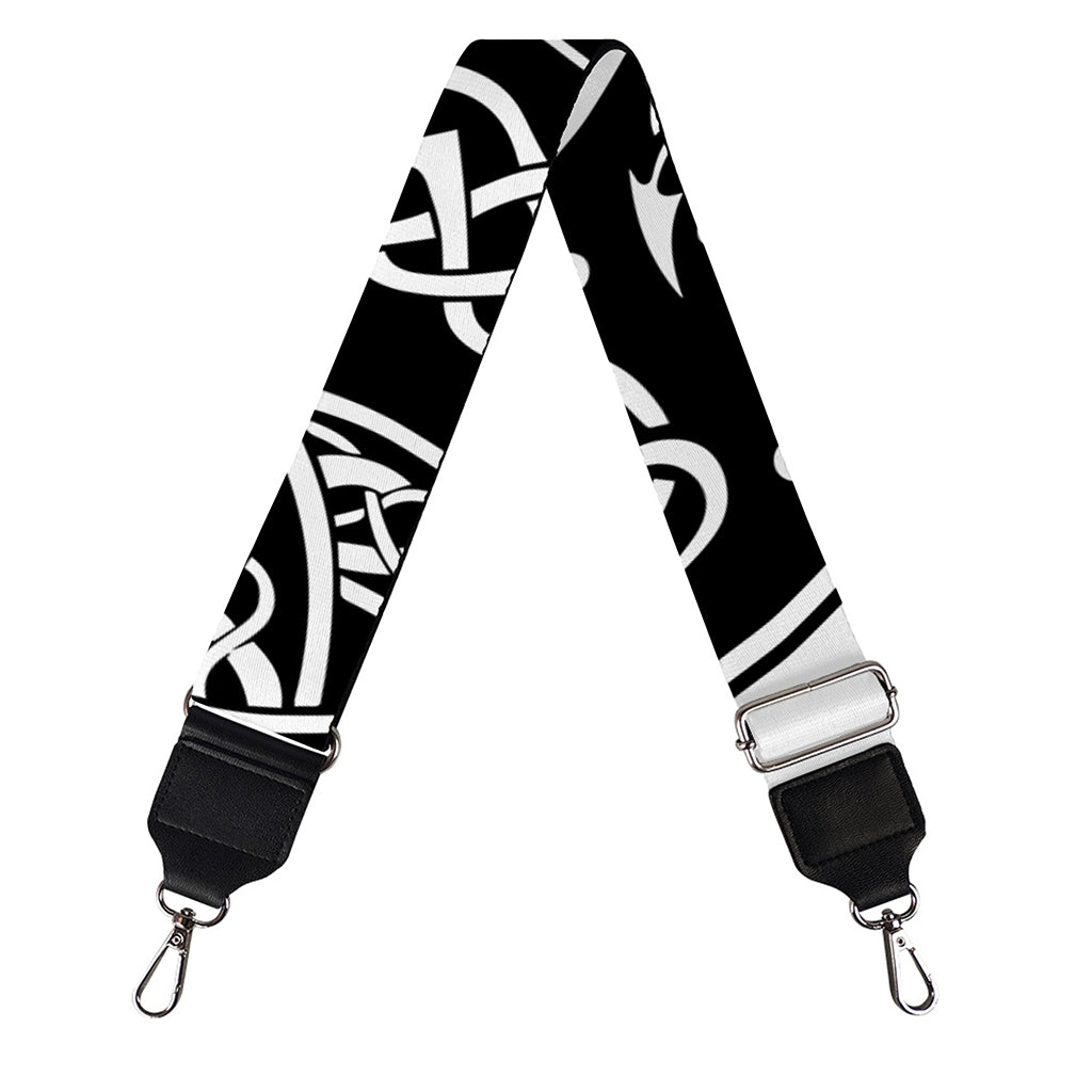 Viking Triple Horn Of Odin Print Bag Strap