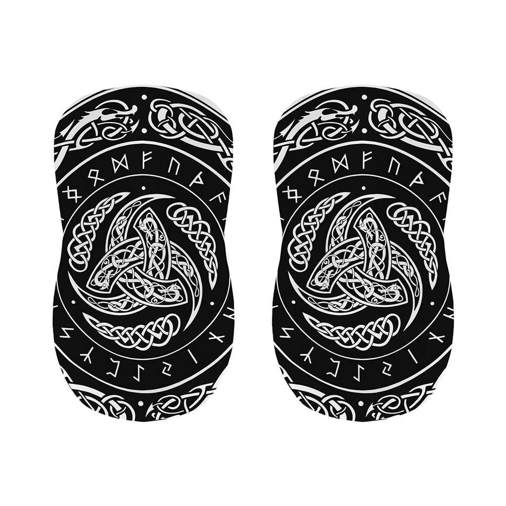 Viking Triple Horn Of Odin Print Bar Stool Covers