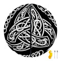 Viking Triple Horn Of Odin Print Basketball