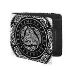 Viking Triple Horn Of Odin Print Bifold Wallet