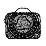Viking Triple Horn Of Odin Print Briefcase Bible Bag