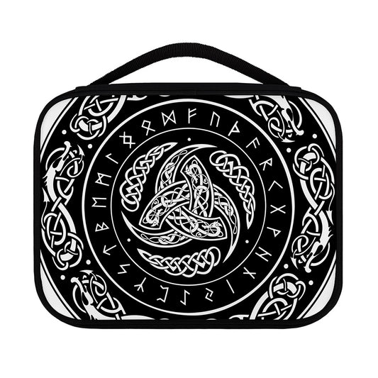 Viking Triple Horn Of Odin Print Classic Bible Case