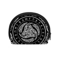 Viking Triple Horn Of Odin Print Coin Purse
