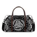 Viking Triple Horn Of Odin Print Duffle Bag