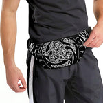 Viking Triple Horn Of Odin Print Fanny Pack