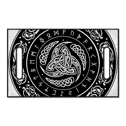 Viking Triple Horn Of Odin Print Golf Cart Seat Cover