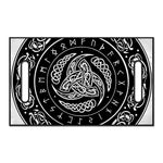 Viking Triple Horn Of Odin Print Golf Cart Seat Cover