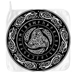 Viking Triple Horn Of Odin Print Hand Towel