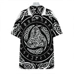 Viking Triple Horn Of Odin Print Hawaiian Shirt