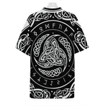 Viking Triple Horn Of Odin Print Hawaiian Shirt