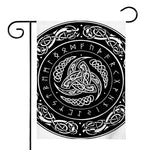 Viking Triple Horn Of Odin Print House Flag