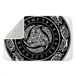 Viking Triple Horn Of Odin Print Indoor Door Mat