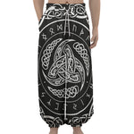 Viking Triple Horn Of Odin Print Lantern Pants